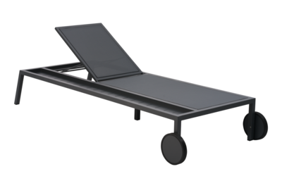 Samvaro lounger Anthracite/Pearl Grey