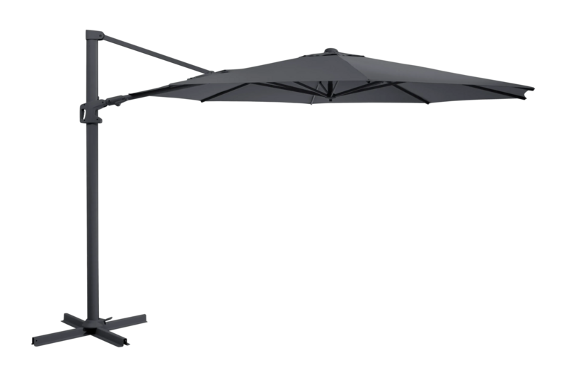 Vinovo hanging parasol Anthracite/grey