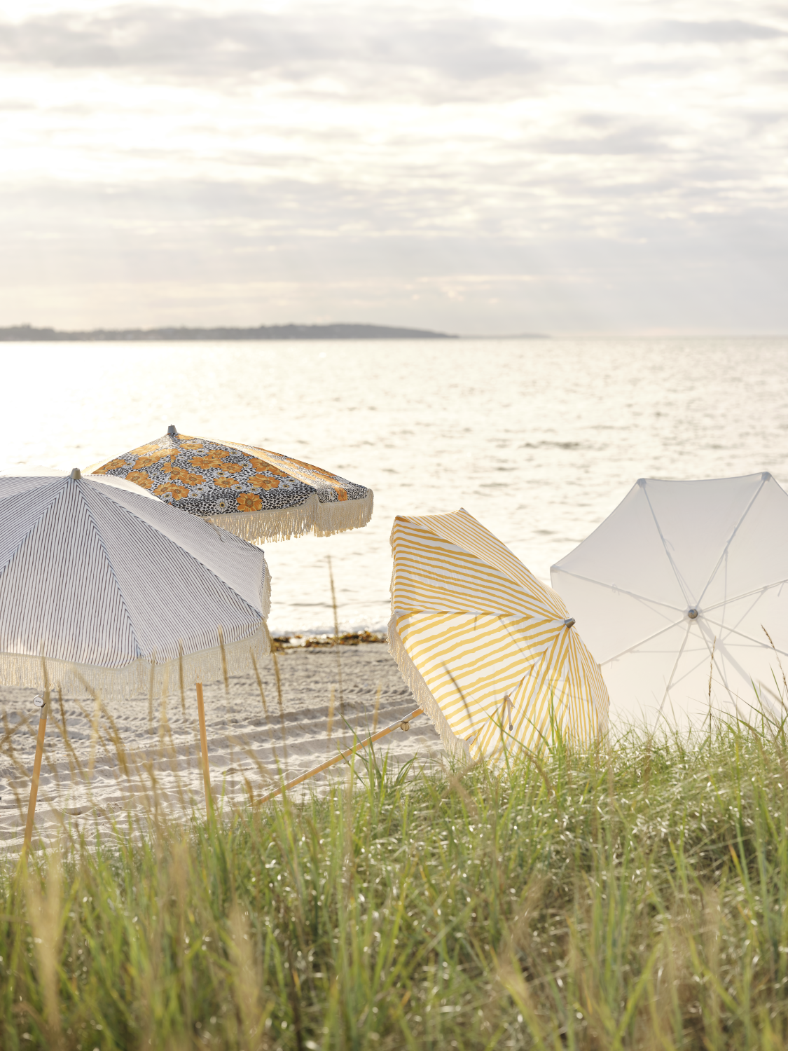 Gatsby parasol Yellow Stripe