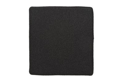 Frisk seat cushion Teddy Black