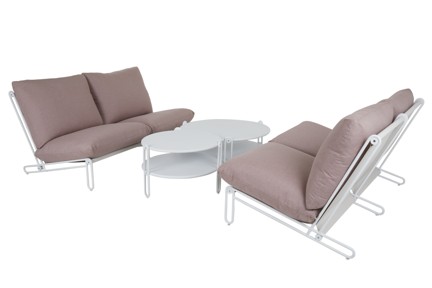 Blixt coffee table White