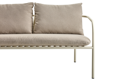 Bendt 2-seater sofa Pearl White/Teddy Beige