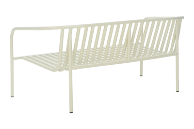 Bendt 2-seater sofa Pearl White/Teddy Orange