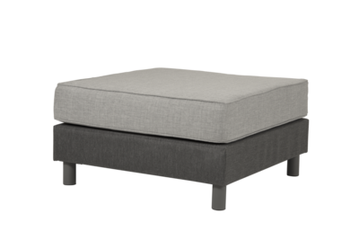 Battleford footstool Grey/blue