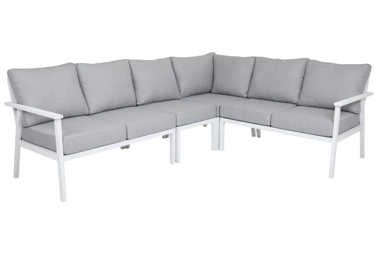 Samvaro High center piece White/Pearl grey