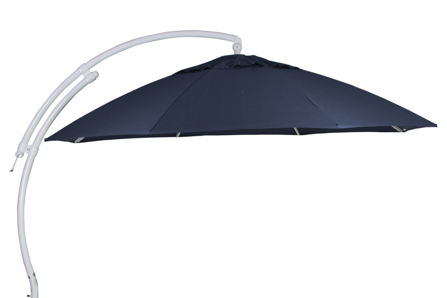 Easy Sun hanging parasol White/blue