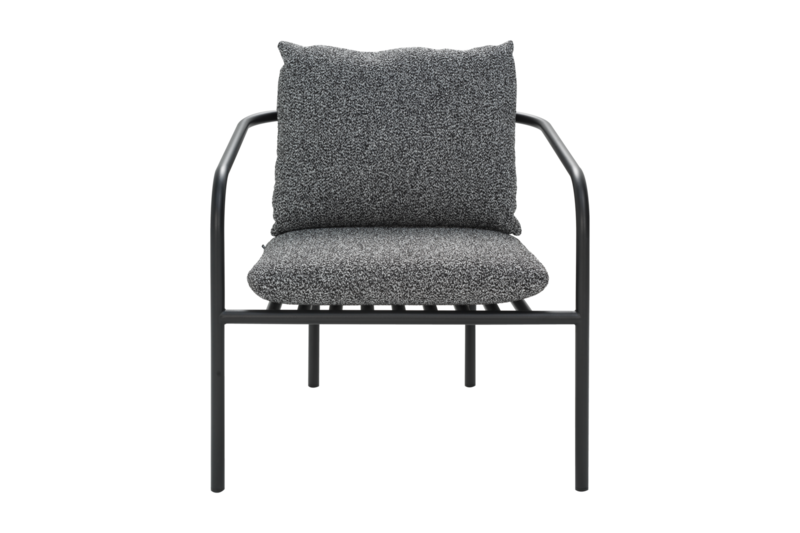 Bendt armchair Black/Teddy Ant