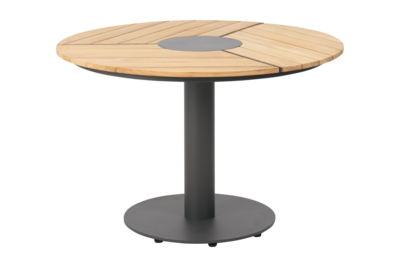 Peace Wood dining table Anthracite/Natur