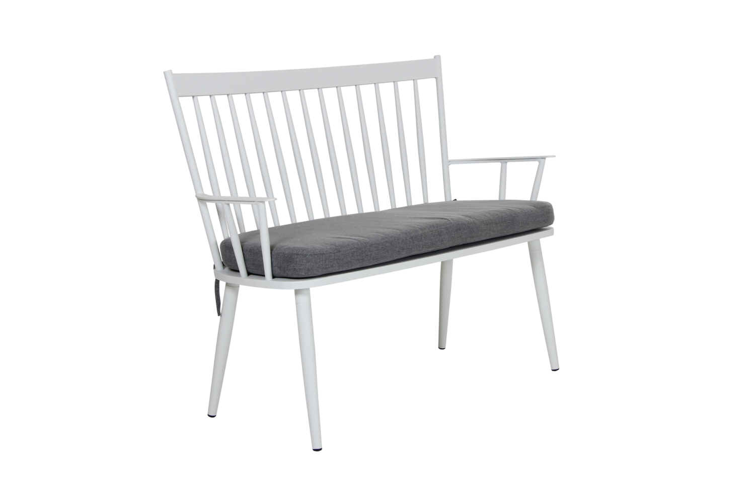 Alvena 2-seater sofa White