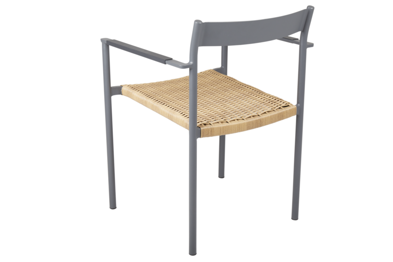 DK dining chair Anthracite/Natur