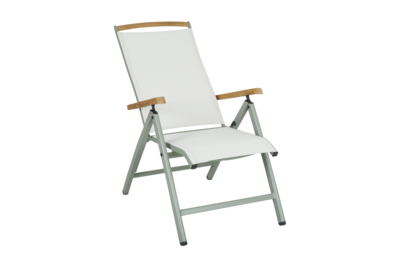 Andy position chair Dusty green/Off-white