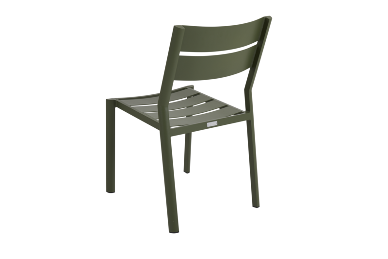 Delia dining chair Moss green