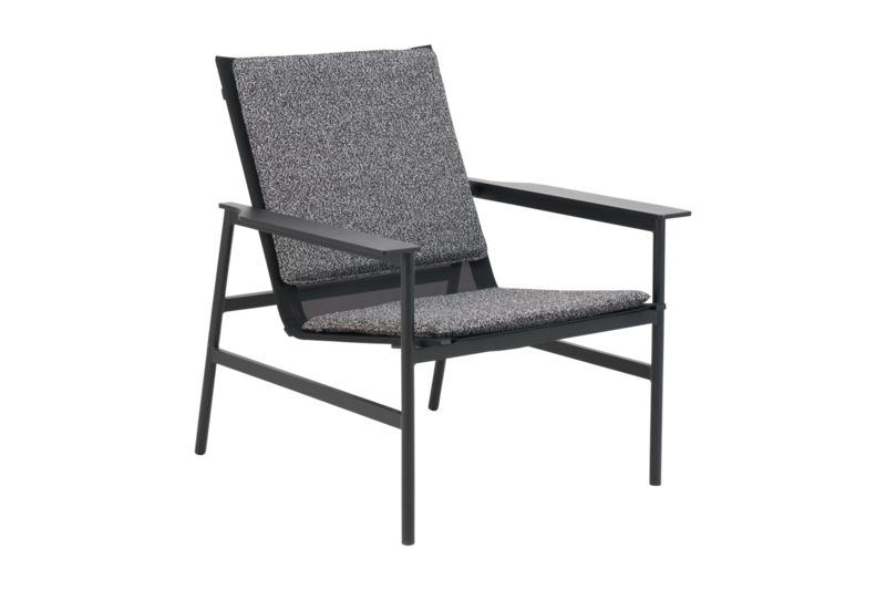 Soro lounge chair Black/Teddy Ant