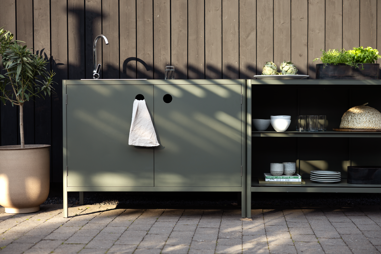 Kelia outdoor Kitchen Nordic Green