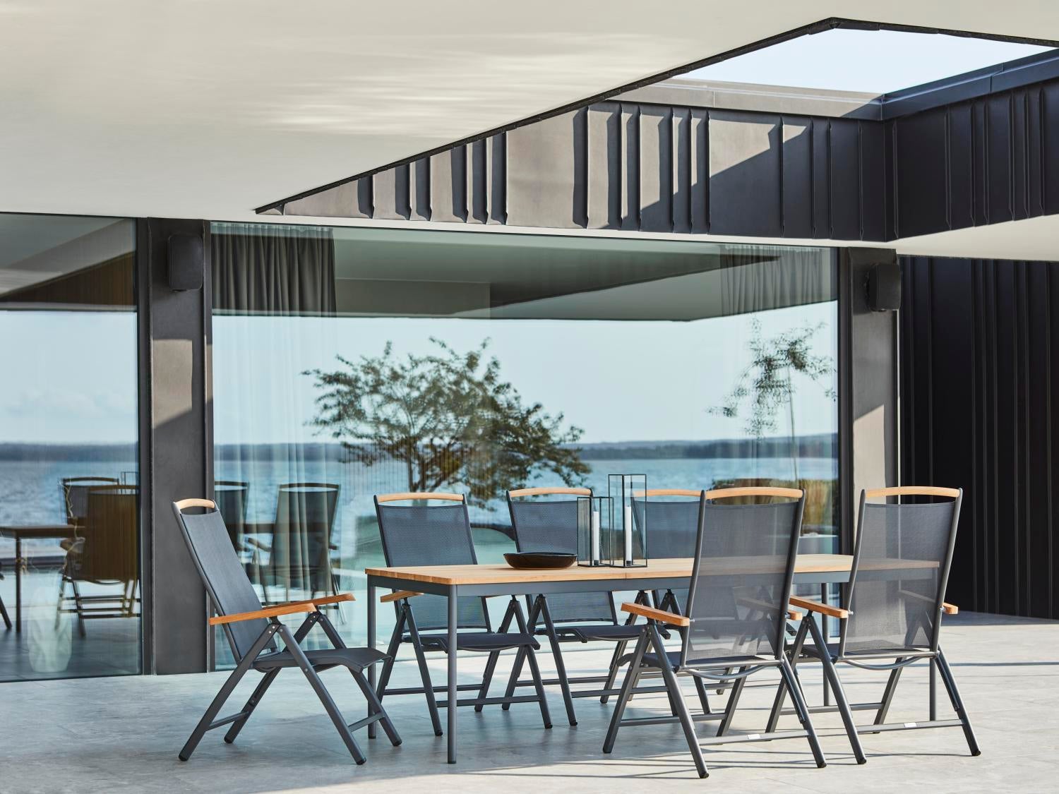 Andy position chair Anthracite/Anthracite