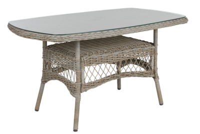 Kamomill dining table Beige/beige