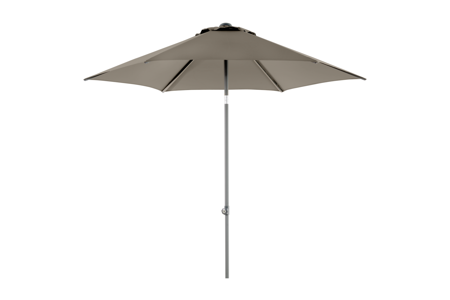 Poppi parasol Anthracite/Taupe