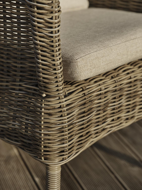 Lenora armchair Rustic/Sand