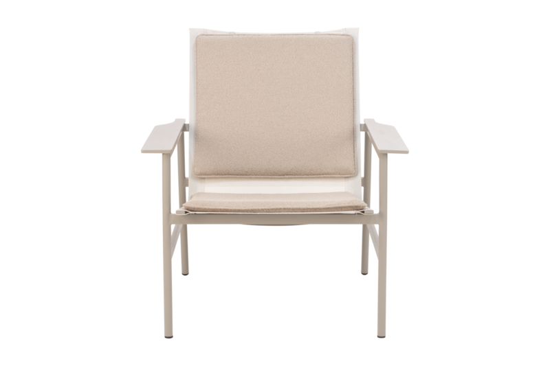 Soro lounge chair Khaki/Teddy Beige