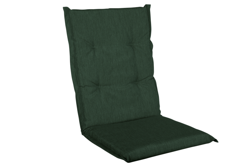 Turin connected seat/back cushion Dark Green