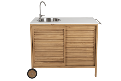 Figalia outdoor Kitchen Natural colored/white