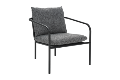 Bendt armchair Black/Teddy Ant