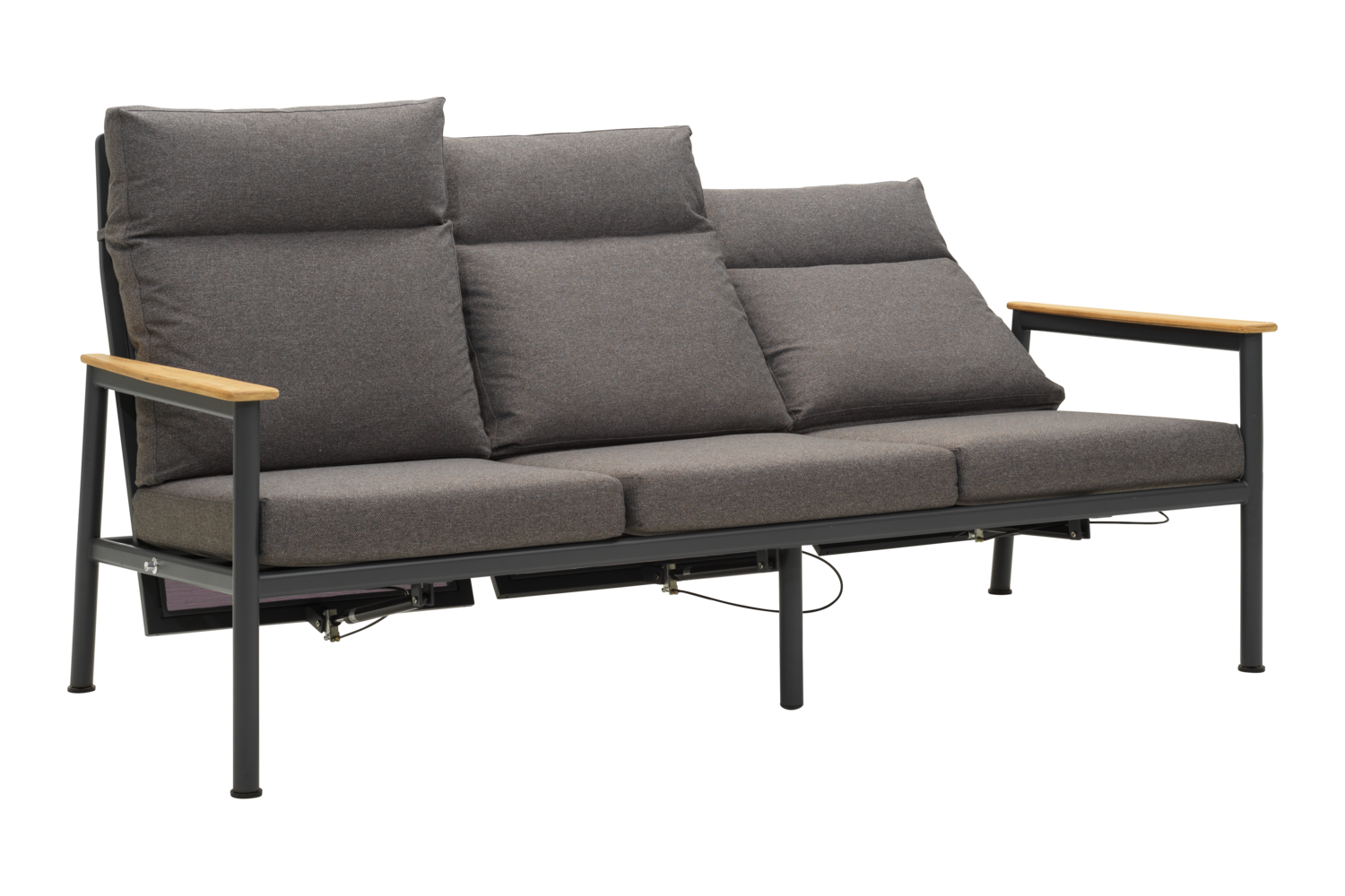 Gordon 3-seater sofa Anthracite/Soft Dawn