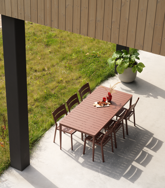 Delia dining chair Zin Red