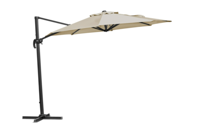 Linz hanging parasol Anthracite/khaki
