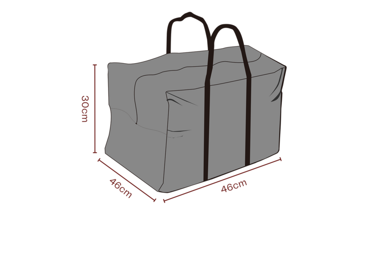 Furniture cover cushion bag Black