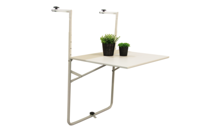 Tavo hanging/balcony table White
