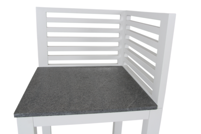 Bellac outdoor Kitchen White