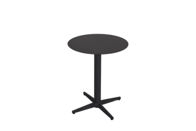 Mill side table Anthracite/black