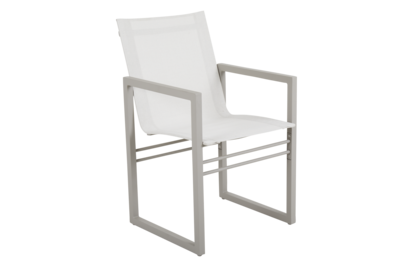 Vevi dining chair Khaki/Off-white