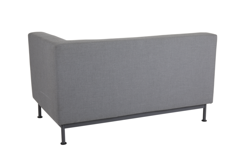 Norrsken end piece Anthracite/Silver lining