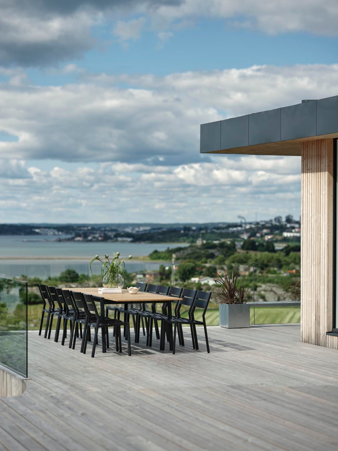 Delia dining chair Black