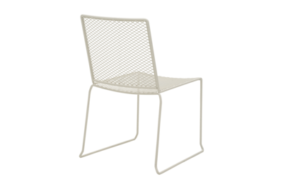 Haru dining chair Pearl white