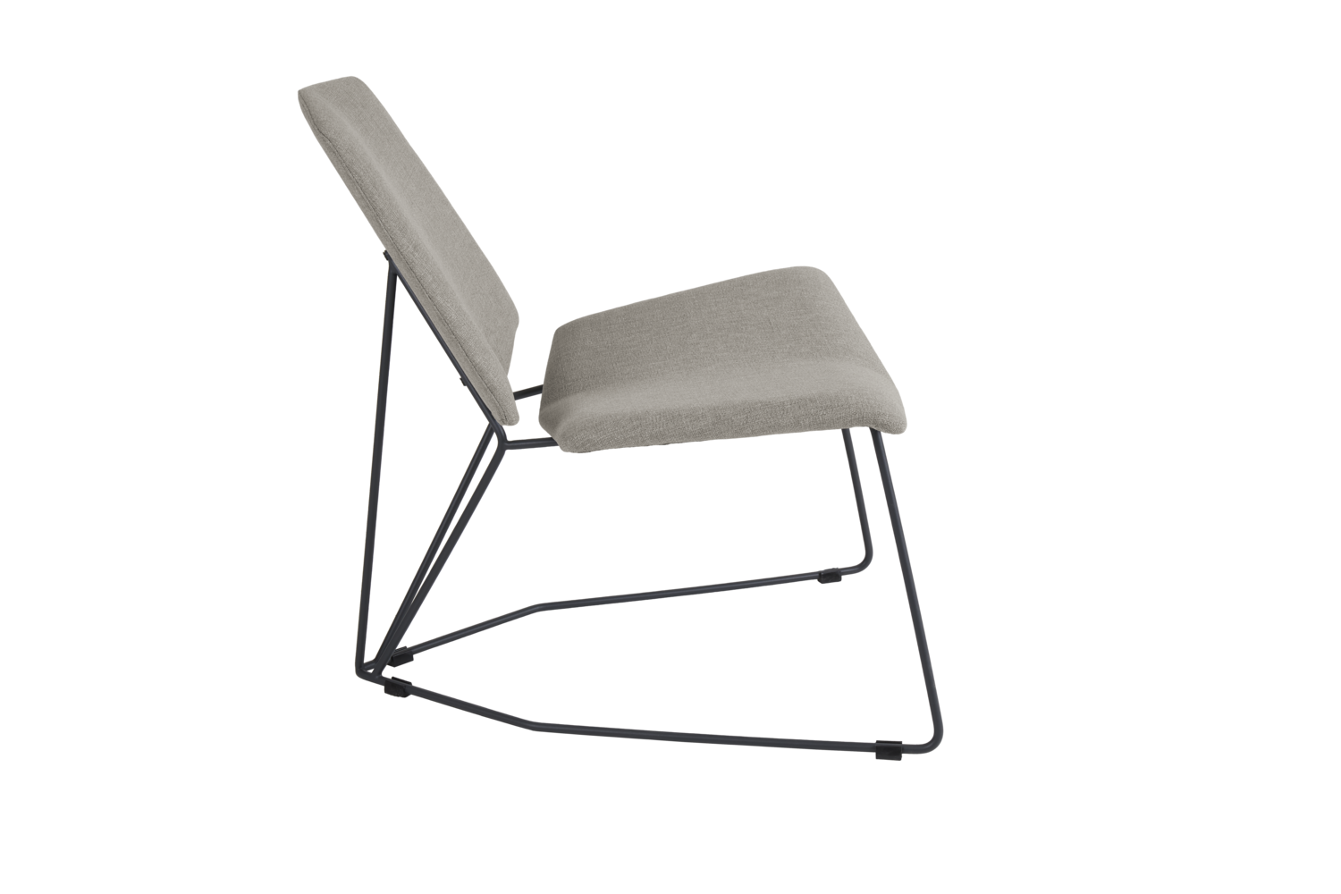 Pollux armchair Anthracite/Sand