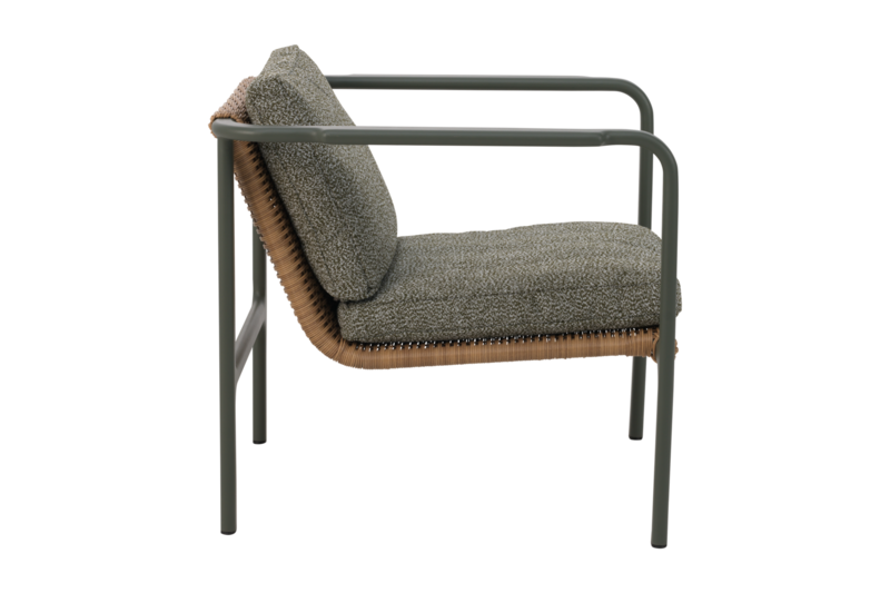 Motty armchair Nordic Green/Teddy Verde