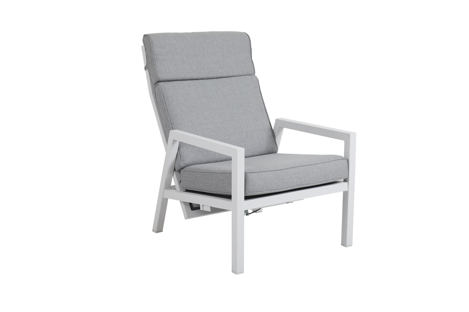 Belfort position armchair White/Pearl grey