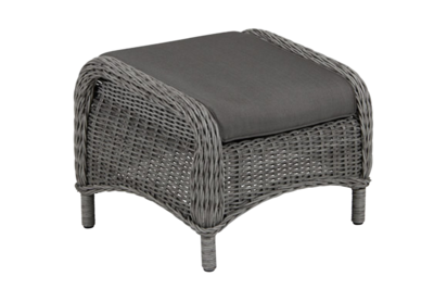 Evita footstool cushion Grey