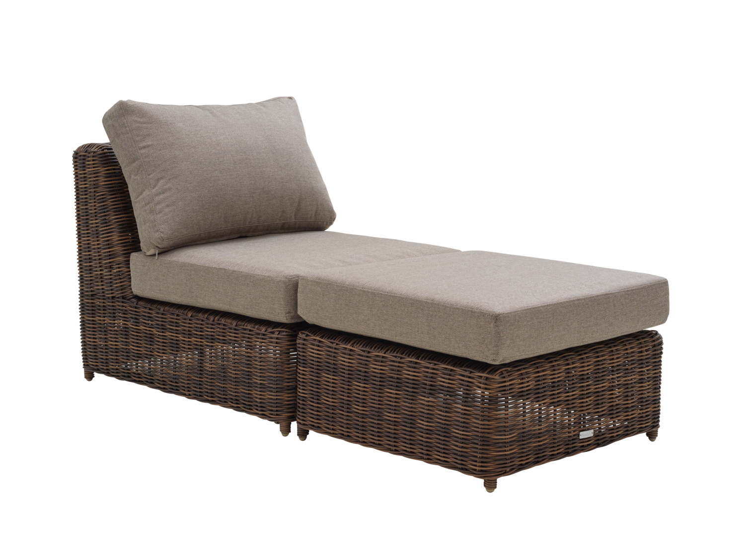 Glendon ottoman Dark Brown/Soft Moose