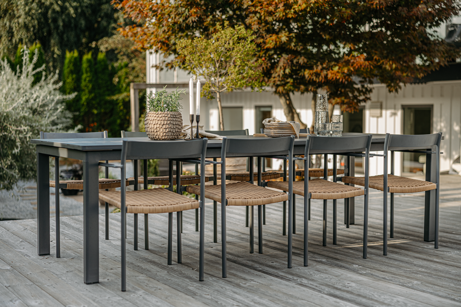Lomma XL dining table Anthracite
