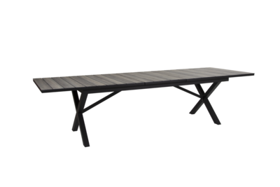 Hillmond dining table Black/Natural wood