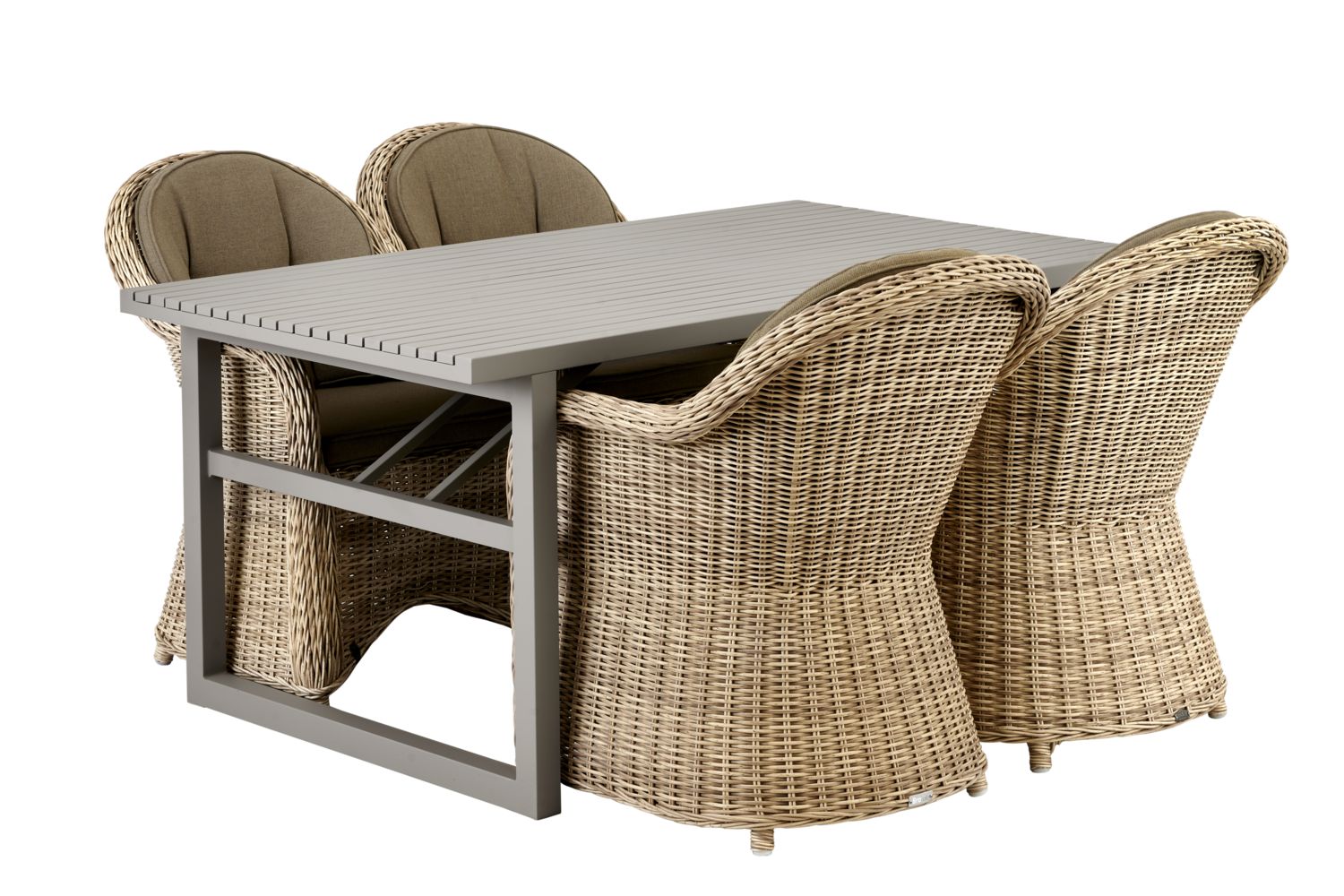 Vevi dining table Khaki