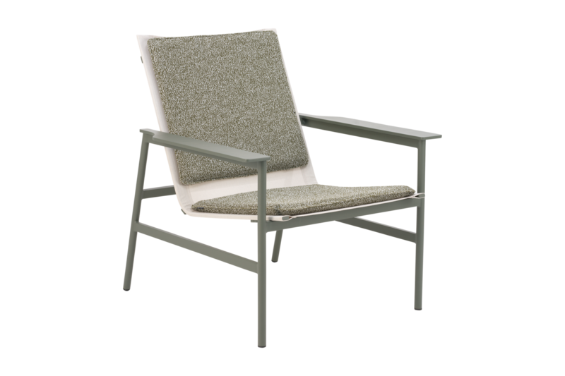 Soro lounge chair Nordic Green/Teddy Verde