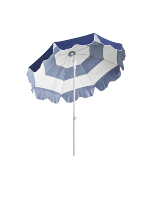 Follina parasol Blue/White