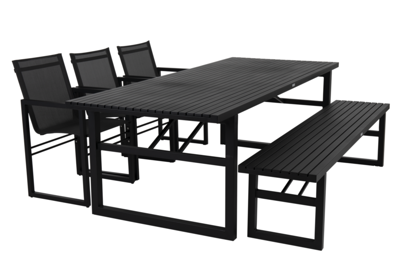 Vevi dining table Black