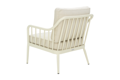 Coleville armchair Pearl White/Dot Beige