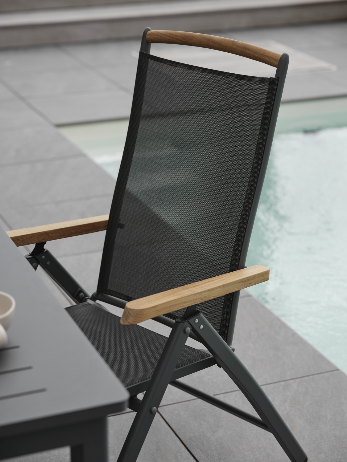 Andy position chair Anthracite/Anthracite